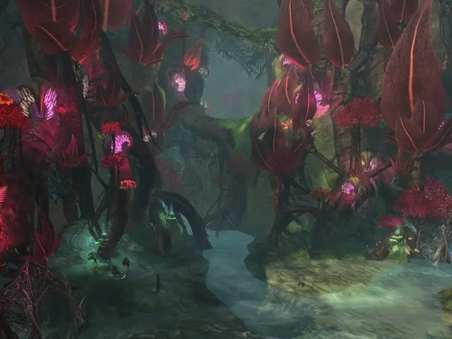 Damaging of trees due to water pipe burst on Gustav-Stresemann Circle