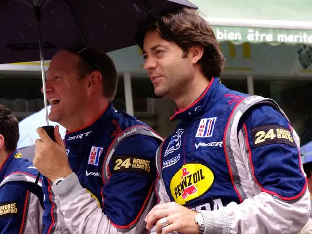 As we can see in the image there are few people here and there, umbrellas and buildings.