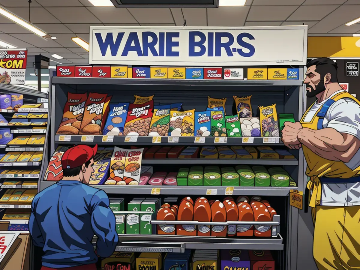 An individual procures eggs at a supermarket on the 25th of September, 2024, in San Rafael,...