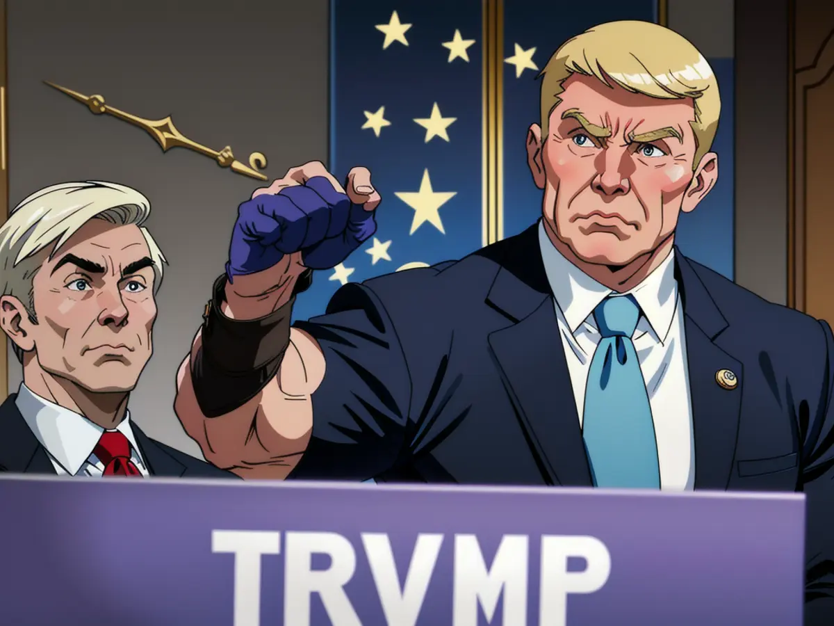 During the 16th of December in Palm Beach, Florida, President-elect Donald Trump observed as...