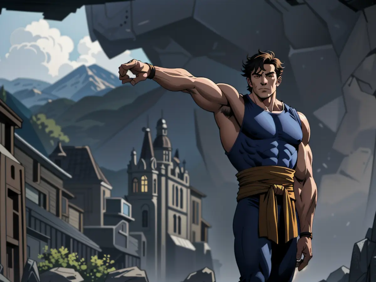 Actor Pierre Niney starring in 'The Monte Cristo Affair'