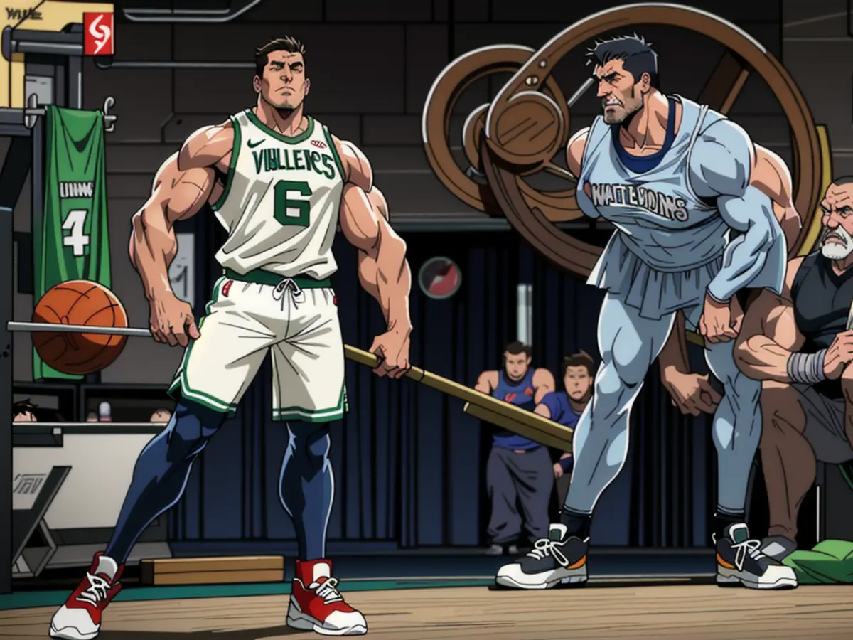 The Timberwolves of Minnesota square off against the Celtics of Boston.